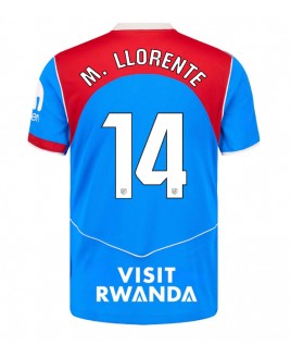 Günstige Atletico Madrid Marcos Llorente #14 3rd trikot 2025-26 Kurzarm